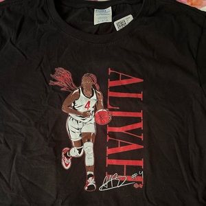 NEVER WORN Aliyah Boston Player Pose Tee Women’s Large